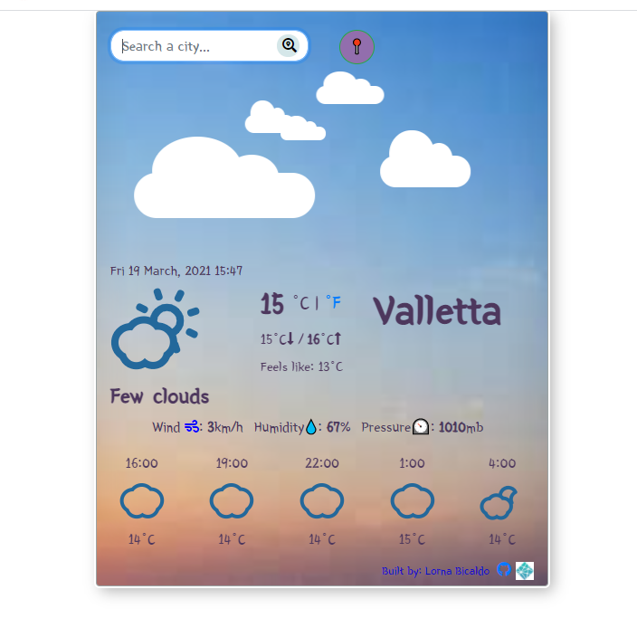 React Weather App